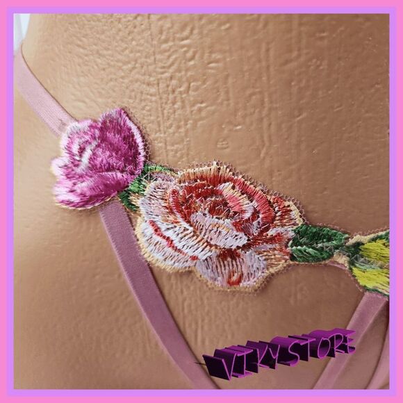NWT Victoria's Secret Very Sexy Embroidered Bikini: Allure in Large! NWT - Picture 4 of 6